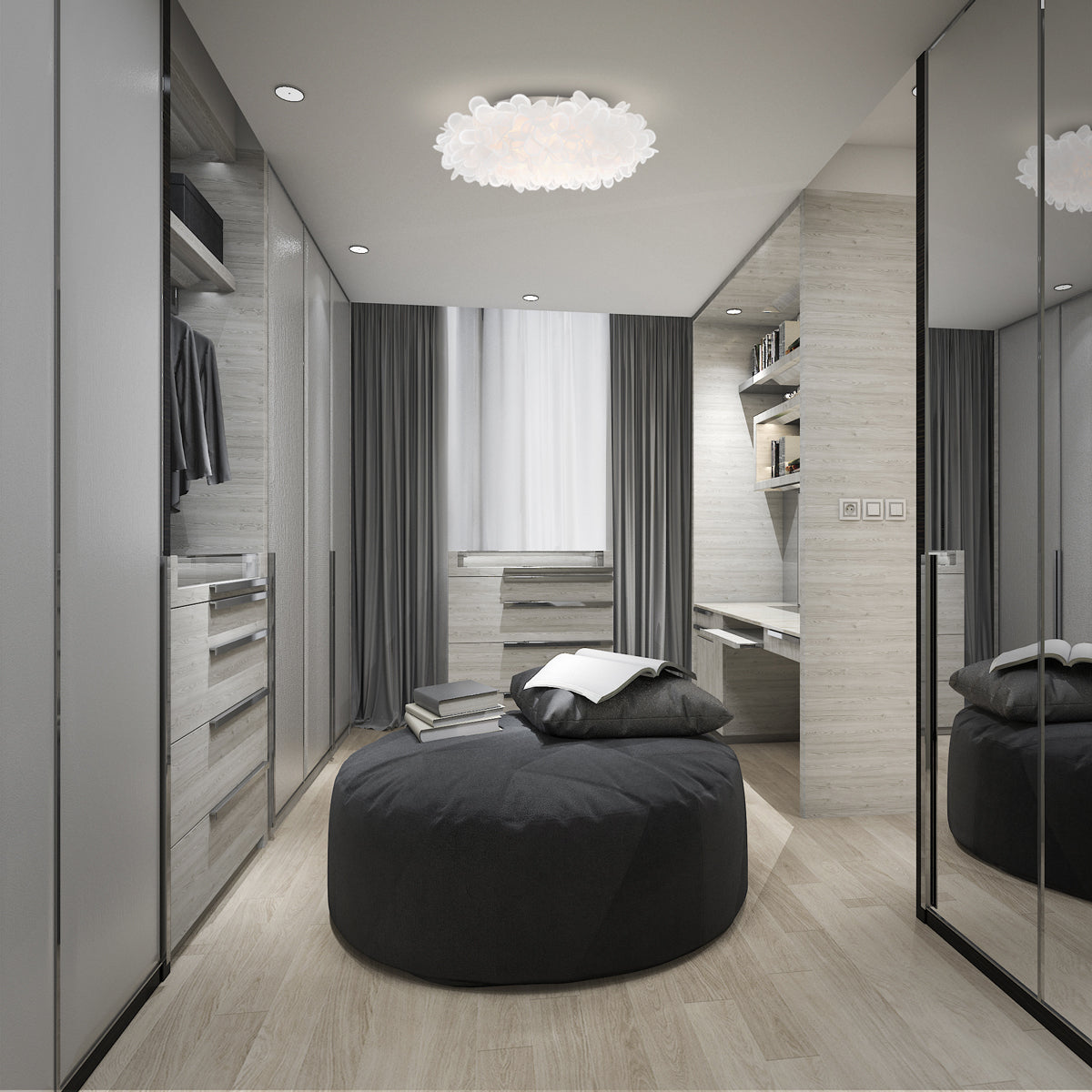 Fluffy LED Flush Mount