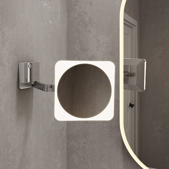 Vizo Wall Mount Square / Round LED Cosmetic Mirror
