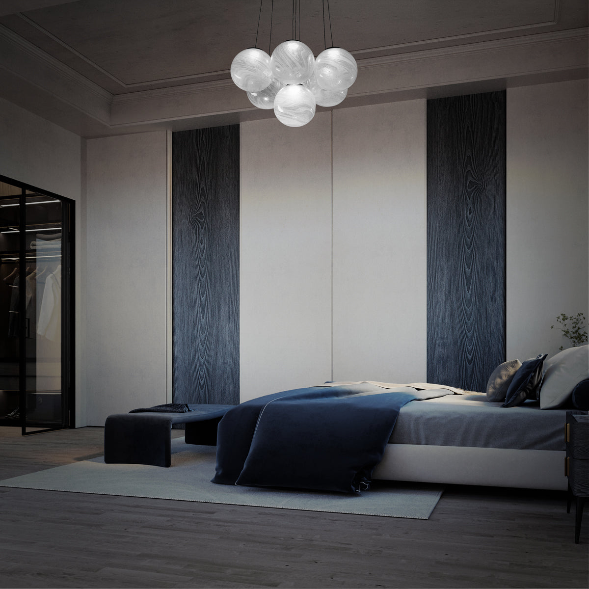 Cosmic LED Chandelier