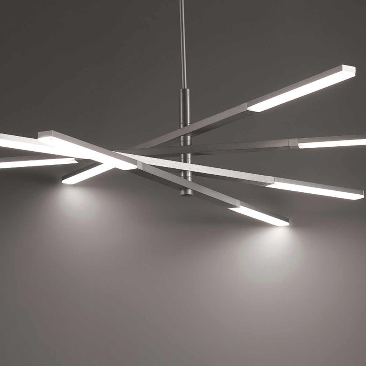 Stacked LED Chandelier