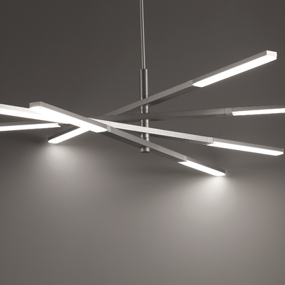 Stacked LED Chandelier