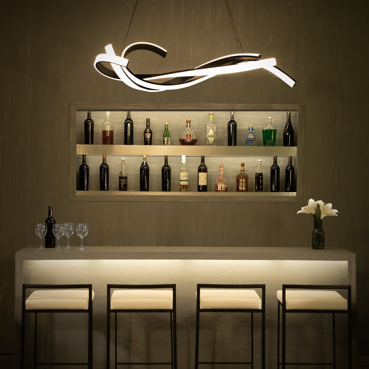 Tidal LED Chandelier