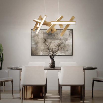 Chaos LED Linear Pendant
