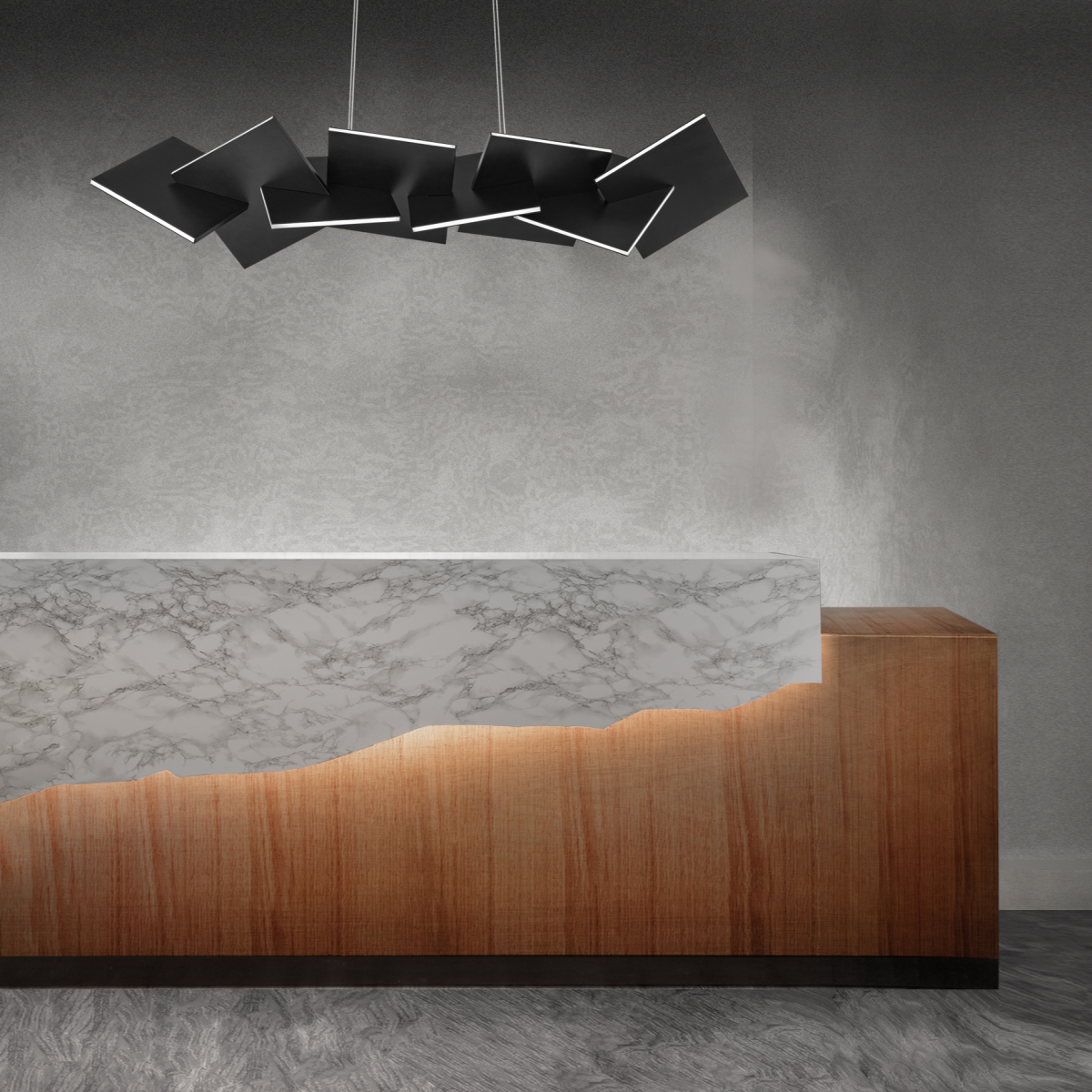 Konstrukt LED Linear Pendant