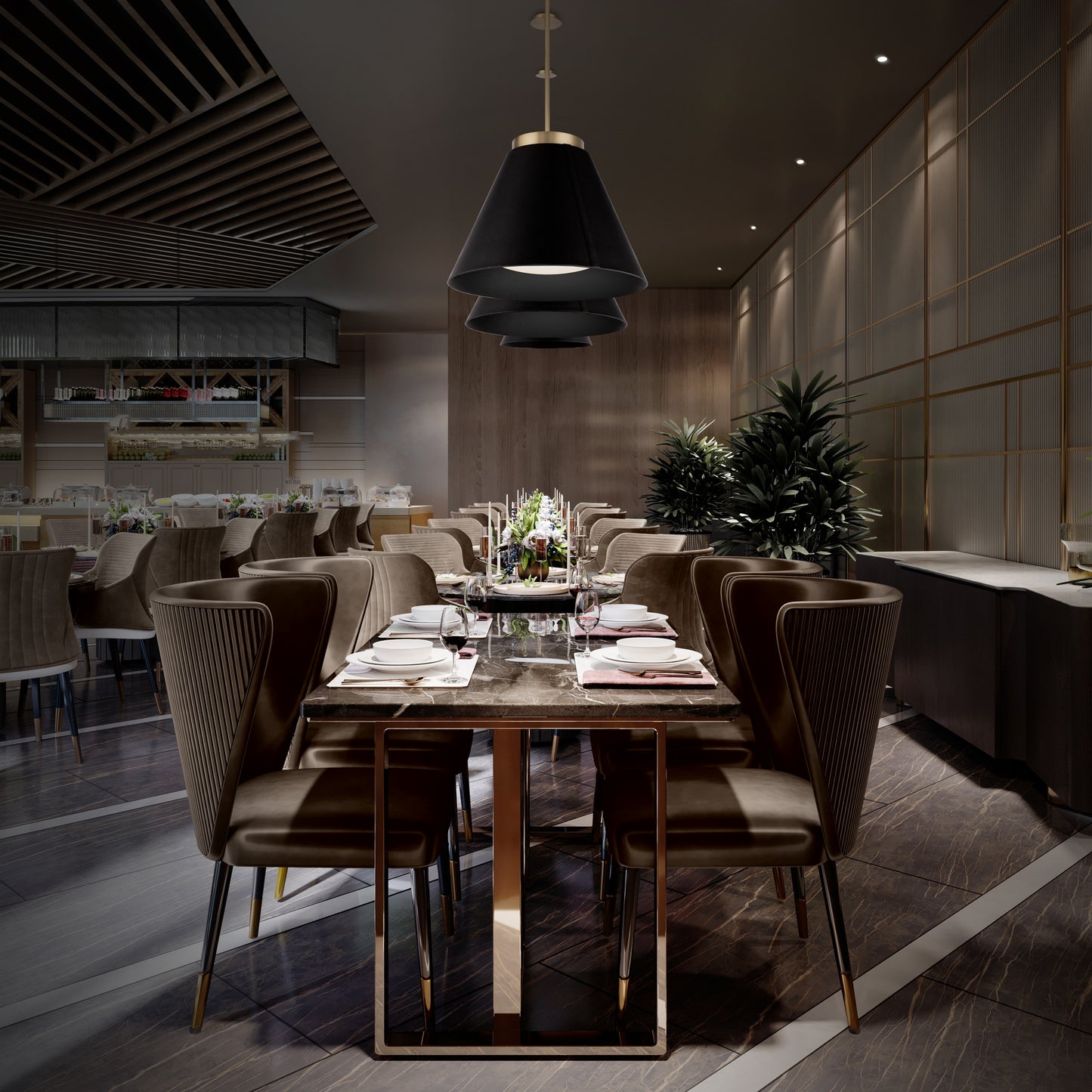 Bentley LED Pendant