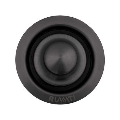 Ruvati Garbage Disposal Flange with Basket Strainer and Stopper