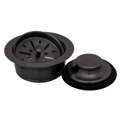 Ruvati Garbage Disposal Flange with Basket Strainer and Stopper