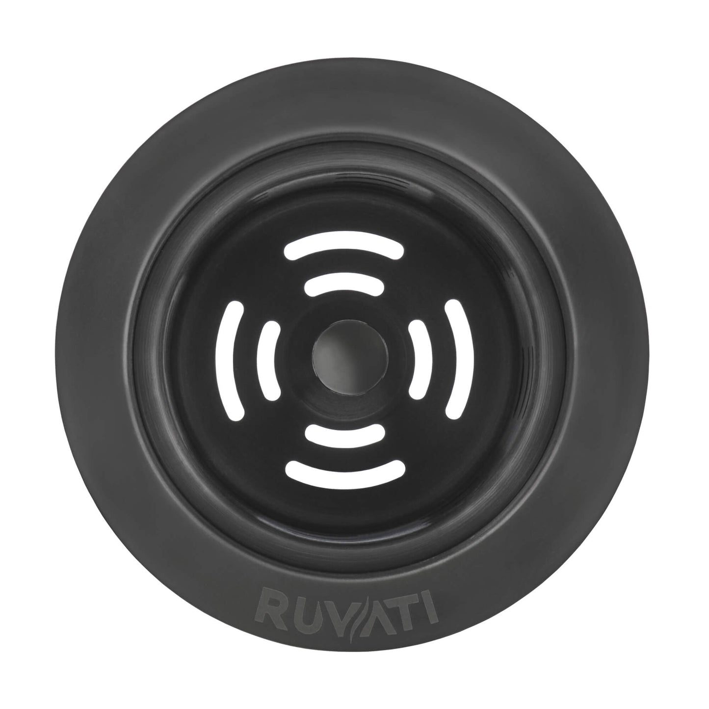 Ruvati Extended Garbage Disposal Flange with Deep Basket Strainer