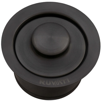 Ruvati Extended Garbage Disposal Flange with Deep Basket and Stopper