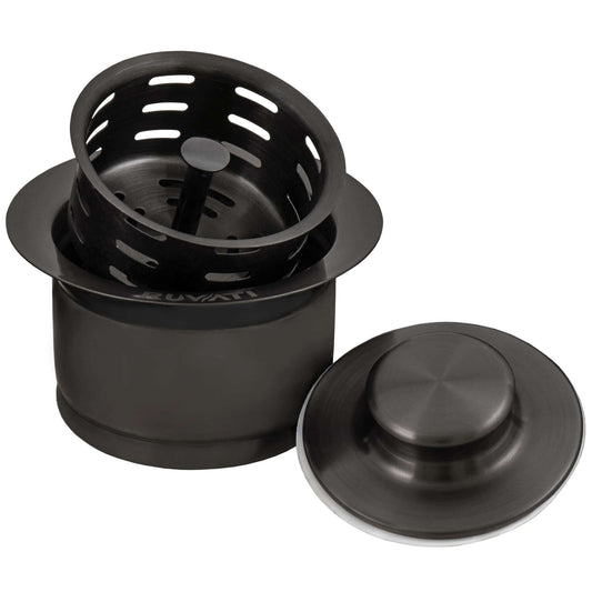 Ruvati Extended Garbage Disposal Flange with Deep Basket and Stopper
