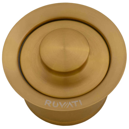Ruvati Extended Garbage Disposal Flange with Deep Basket and Stopper