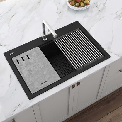 LedgeFit 17 x 11 Inch Replacement Cutting Board for Ruvati Workstation Sinks