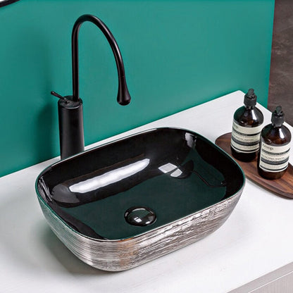 Ruvati Push Pop-up Drain for Bathroom Sinks without Overflow