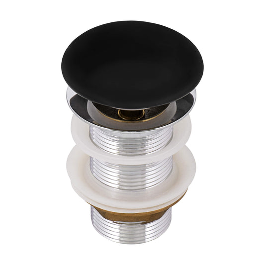 Ruvati Push Pop-up Drain for Bathroom Sinks without Overflow