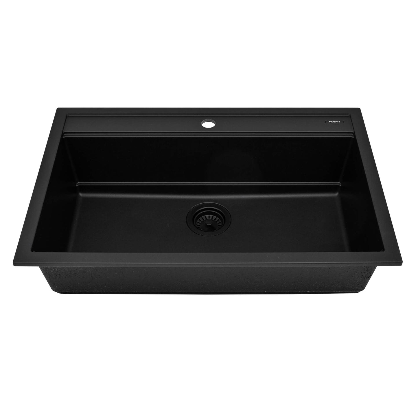 Ruvati 31-inch epiCube Granite Composite Workstation Drop-in Topmount Kitchen Sink