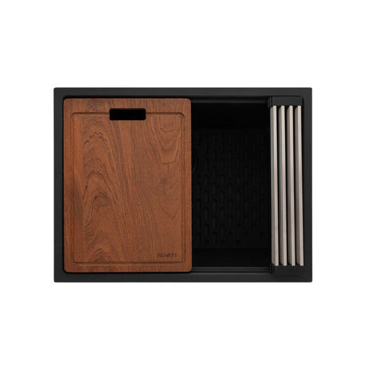 Ruvati 25-inch epiRock Workstation Undermount Laundry Sink