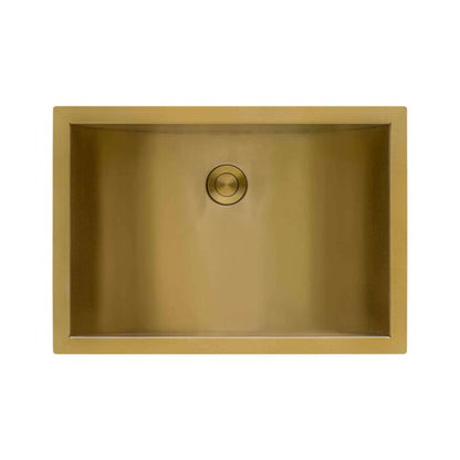 Ruvati 16 x 13 inch Undermount Bathroom Sink Stainless Steel