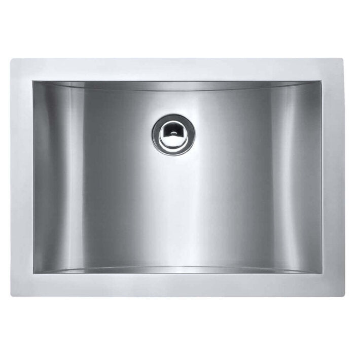 Ruvati 16 x 13 inch Undermount Bathroom Sink Stainless Steel
