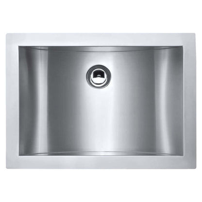 Ruvati 16 x 13 inch Undermount Bathroom Sink Stainless Steel