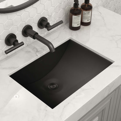 Ruvati 16 x 11 inch Rectangular Bathroom Sink Undermount