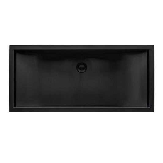Ruvati 30 x 14 inch Rectangular Bathroom Sink Undermount