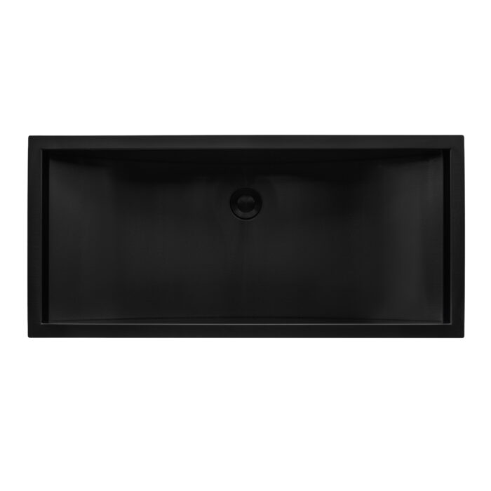 Ruvati 34 x 14 inch Rectangular Bathroom Sink Undermount