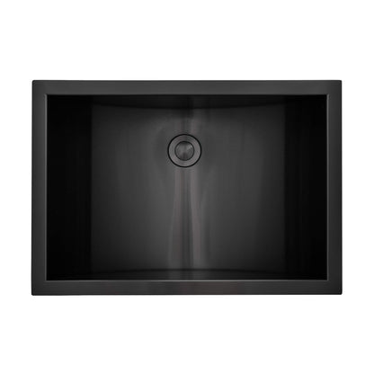 Ruvati 20 x 14 inch Semi-Recessed Drop-in Topmount Rectangular Bathroom Sink