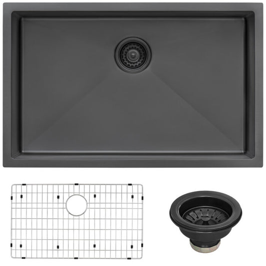Ruvati 30-inch Undermount Kitchen Sink 16 Gauge Single Bowl