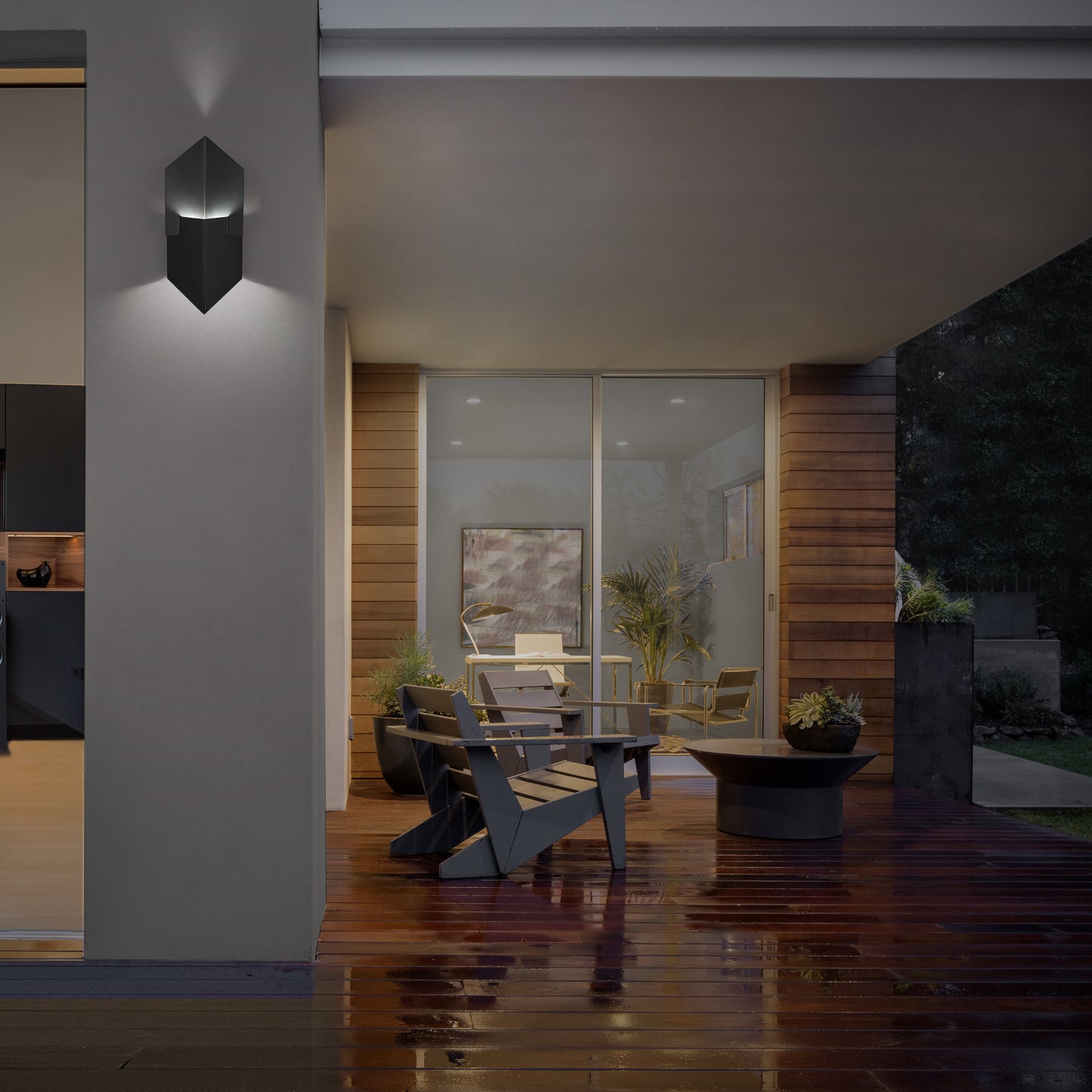 Cupid LED Outdoor Wall Sconce