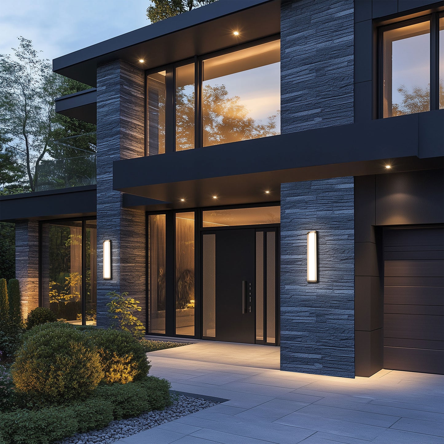 Ice Bar LED Outdoor Wall Sconce