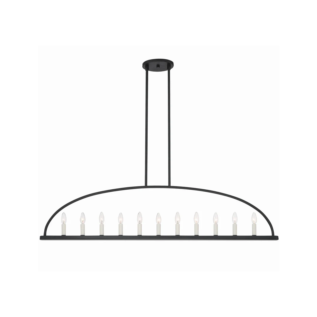 Abbott 11 Light Linear Chandelier