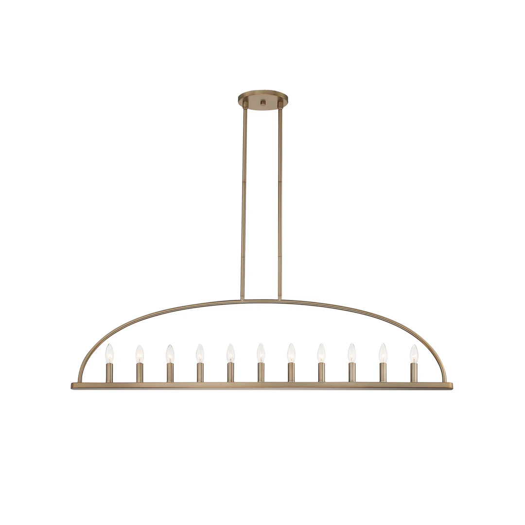 Abbott 11 Light Linear Chandelier
