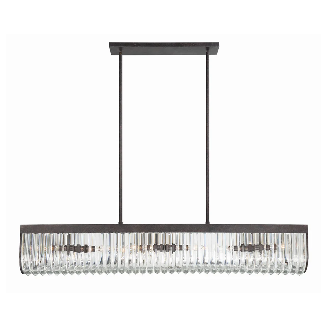 Alister 6 Light Linear Chandelier