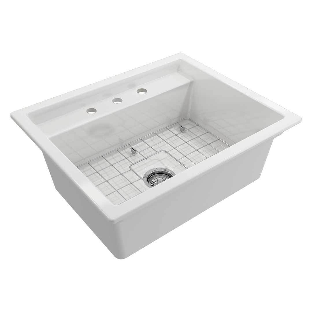 BAVENO 27 with Covers (3-hole faucet setting)
