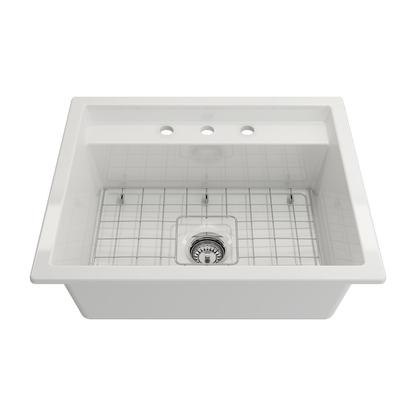 BAVENO 27 with Covers (3-hole faucet setting)