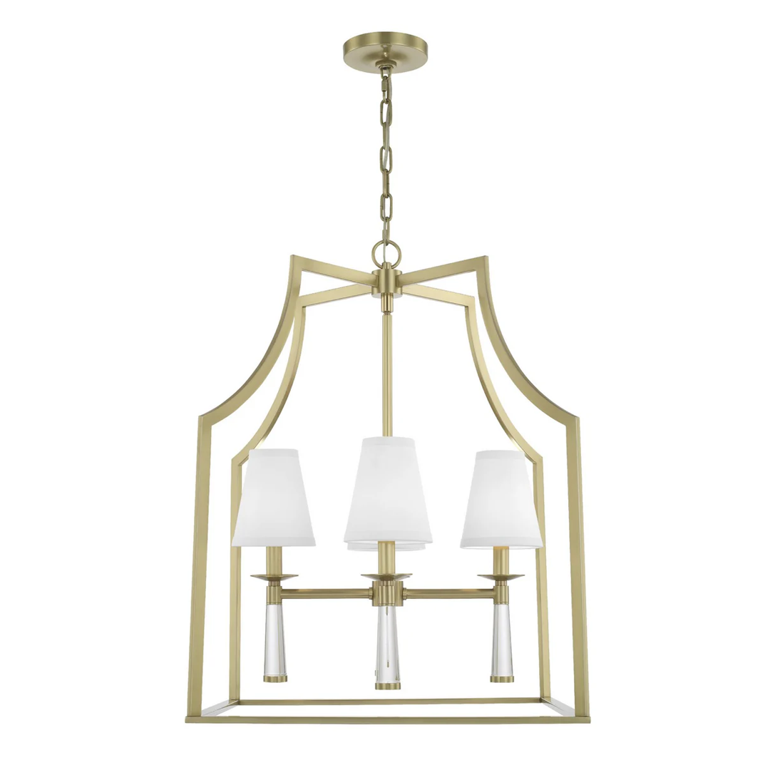 Baxter 4 Light Lantern Chandelier