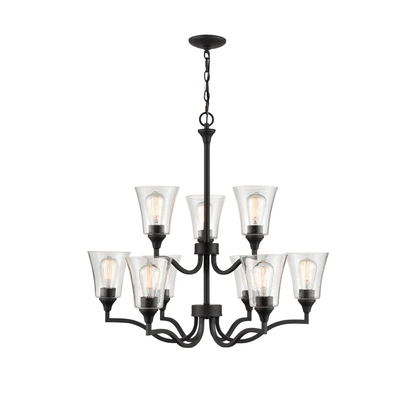 Caily Nine Light Chandelier