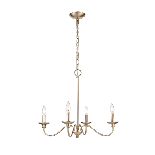 Delvona Four Light Chandelier
