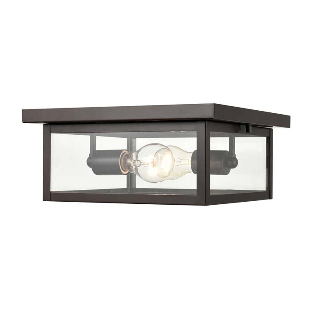 Evanton Two Light Flush Mount