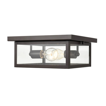 Evanton Two Light Flush Mount