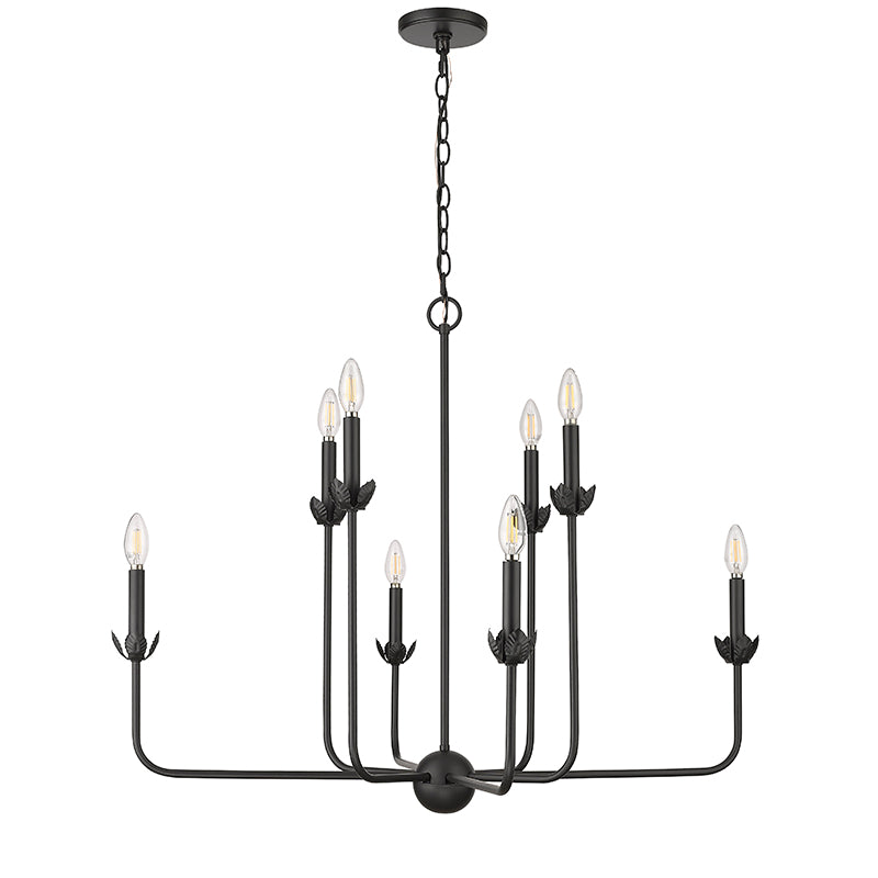 Freesia Eight Light Chandelier