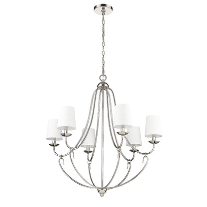 Eisley-Six Light Chandelier