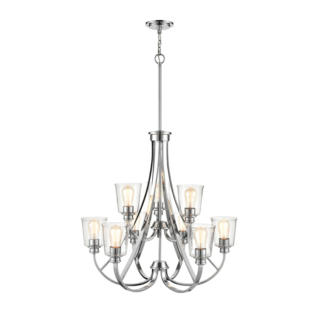 Forsyth Nine Light Chandelier